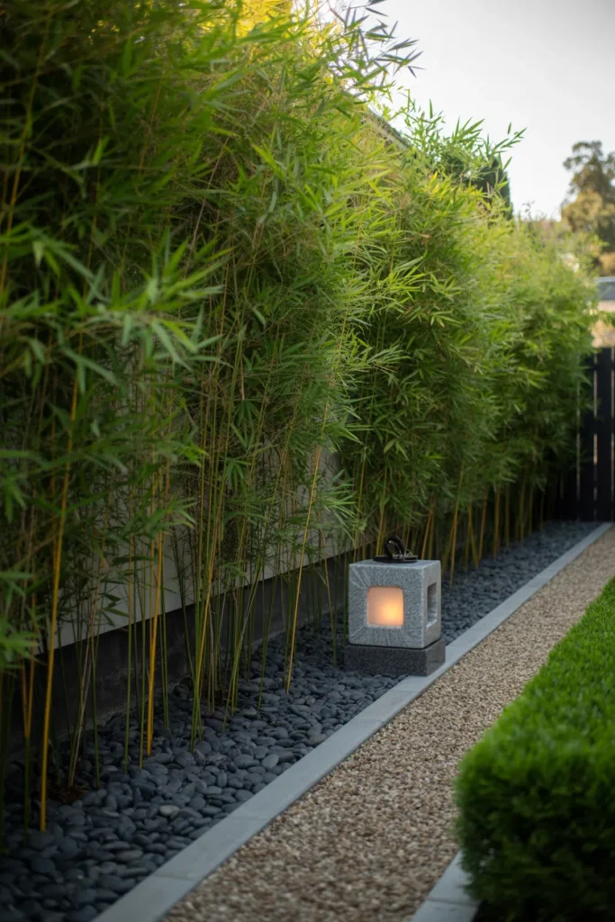 The Bamboo Screen Garden That Creates Instant Privacy in a Suburban Backyard