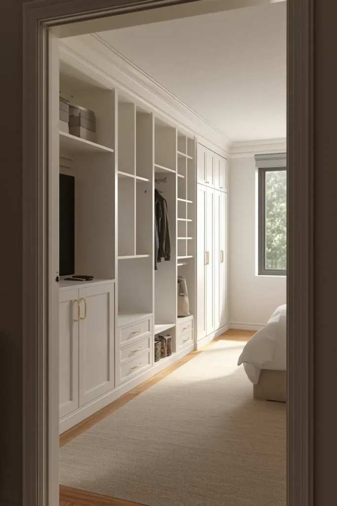 The Built-In Storage Guest Bedroom That Eliminates the Need for a Dresser