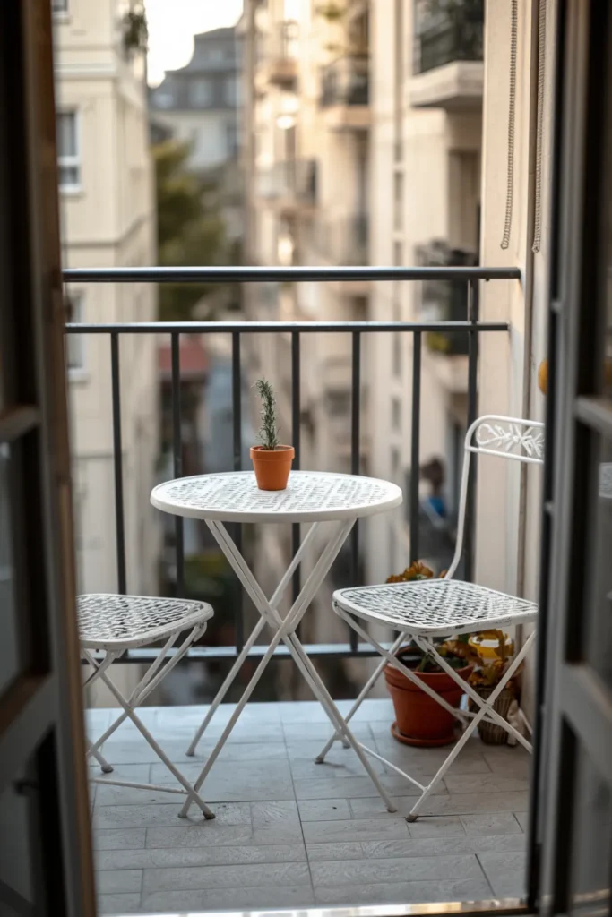 The Compact Bistro Patio Designed for Apartments and Small Decks