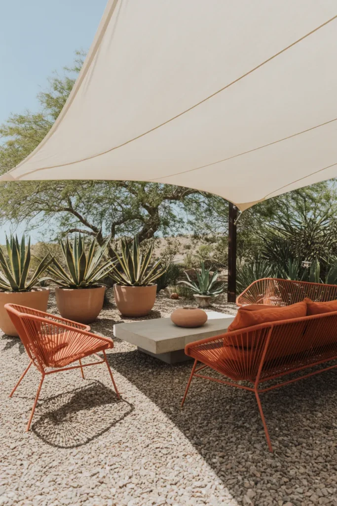 The Drought-Tolerant Desert Patio Layout