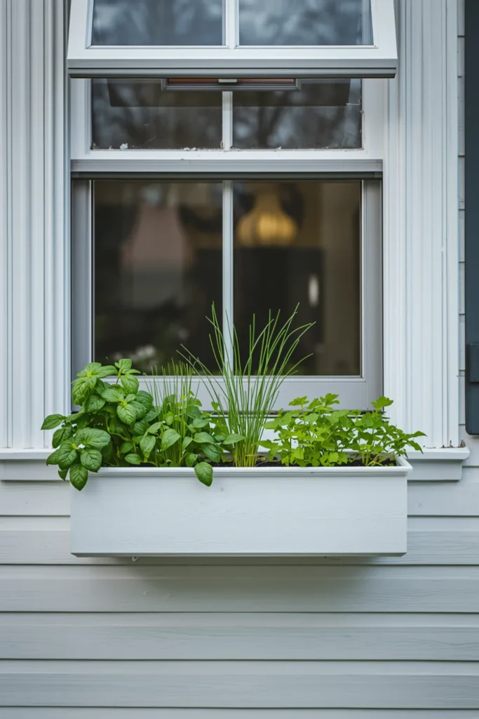 The Edible Windowbox Setup That Works on Any Window or Ledge