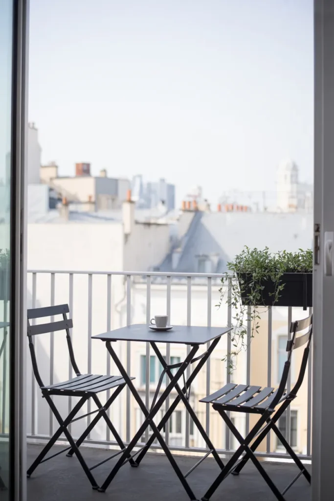 The Folding Bistro Table Setup for Small Patios That Need to Function and Disappear