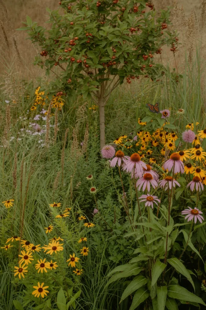 The Wildlife-Friendly Native Plant Garden That Requires No Inputs