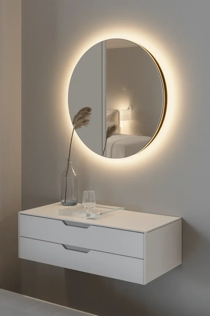 The Guest Bedroom With a Dedicated Vanity That Removes Morning Bathroom Competition