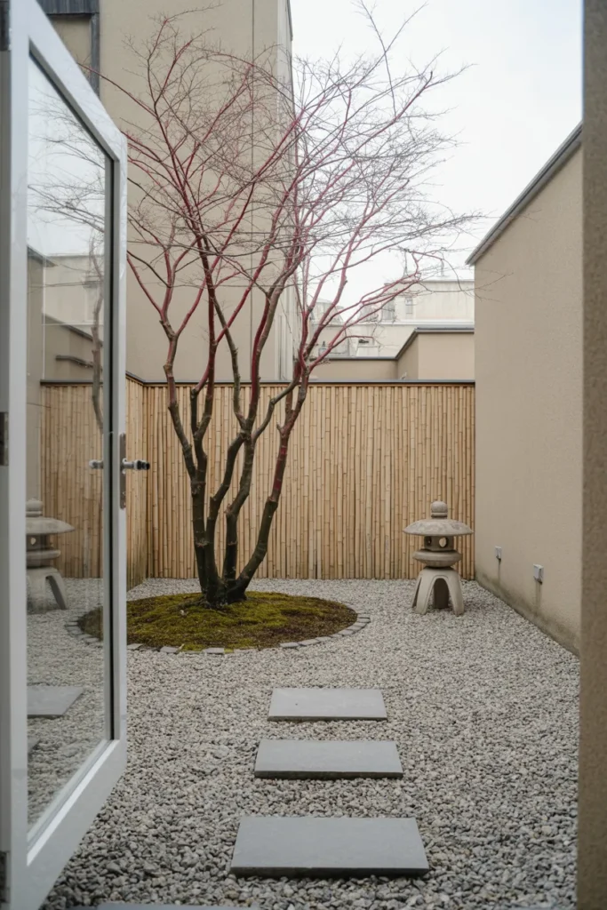 The Japanese-Inspired Courtyard Garden for an Urban Townhouse