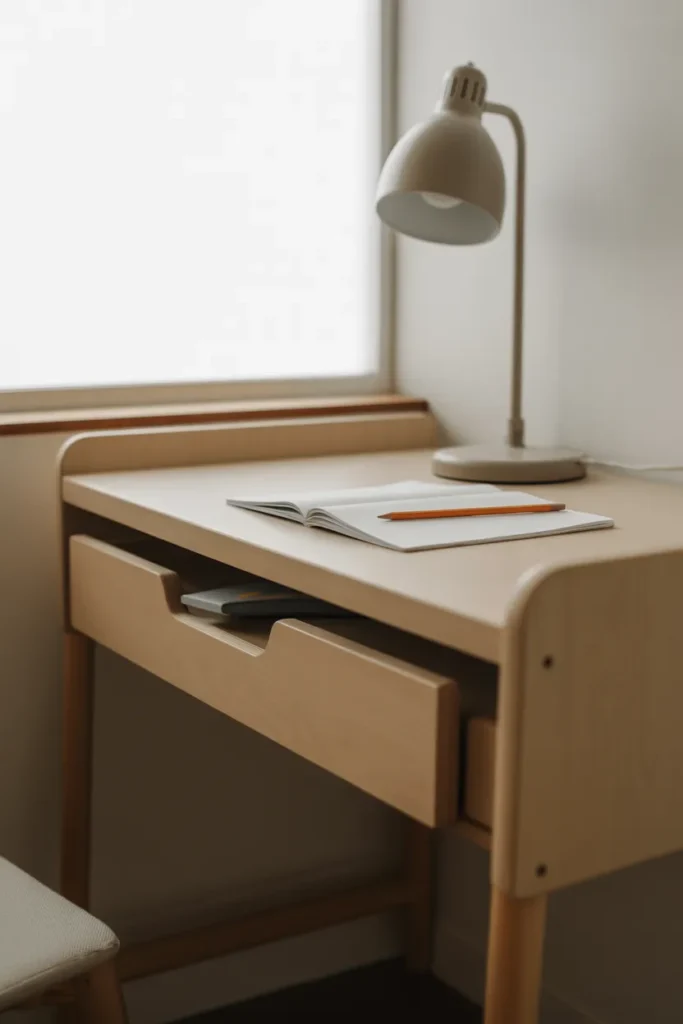The Minimalist Single-Surface Desk for Kids Who Focus Better with Less