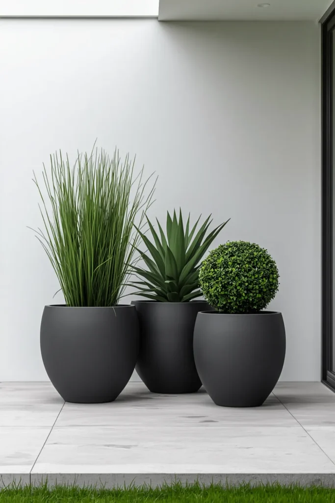 The Modern Minimalist Container Garden for Clean Outdoor Aesthetics