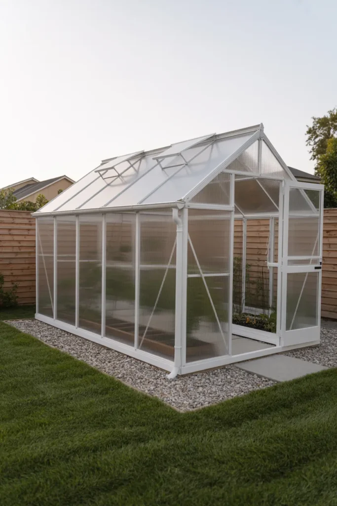 The Modular Panel Greenhouse That Grows With Your Garden