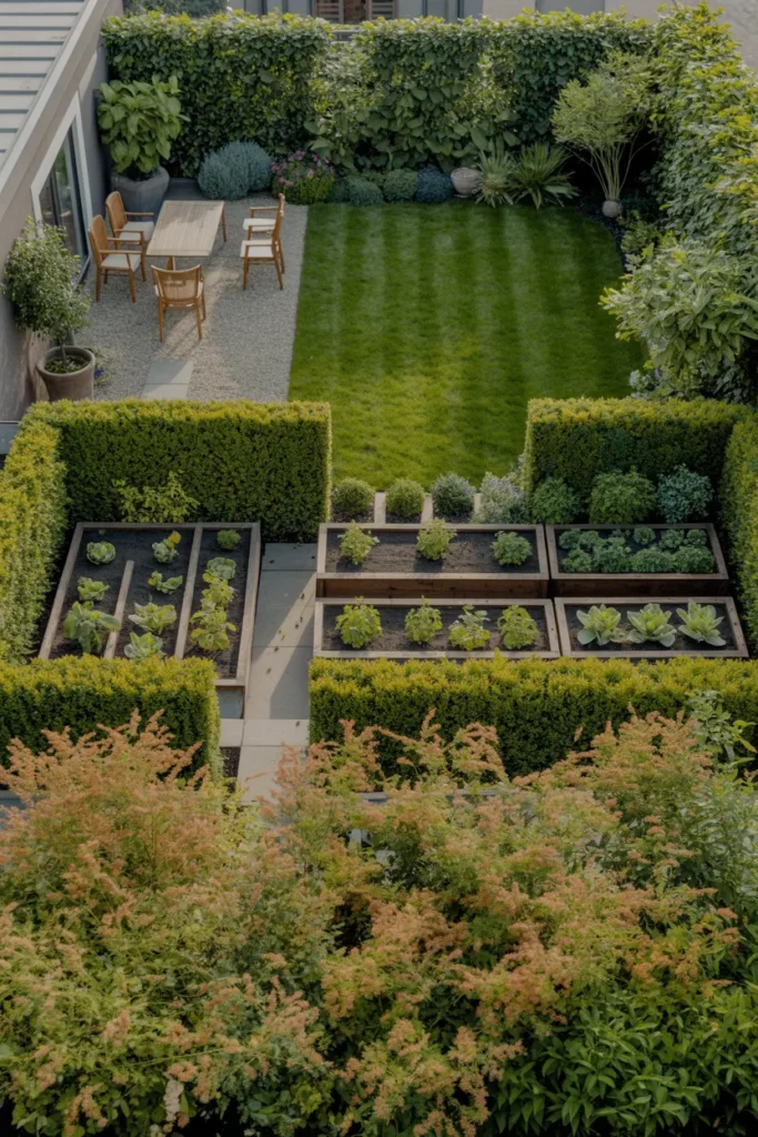 The Defined Garden Room Layout That Divides a Large Yard Into Purposeful Zones