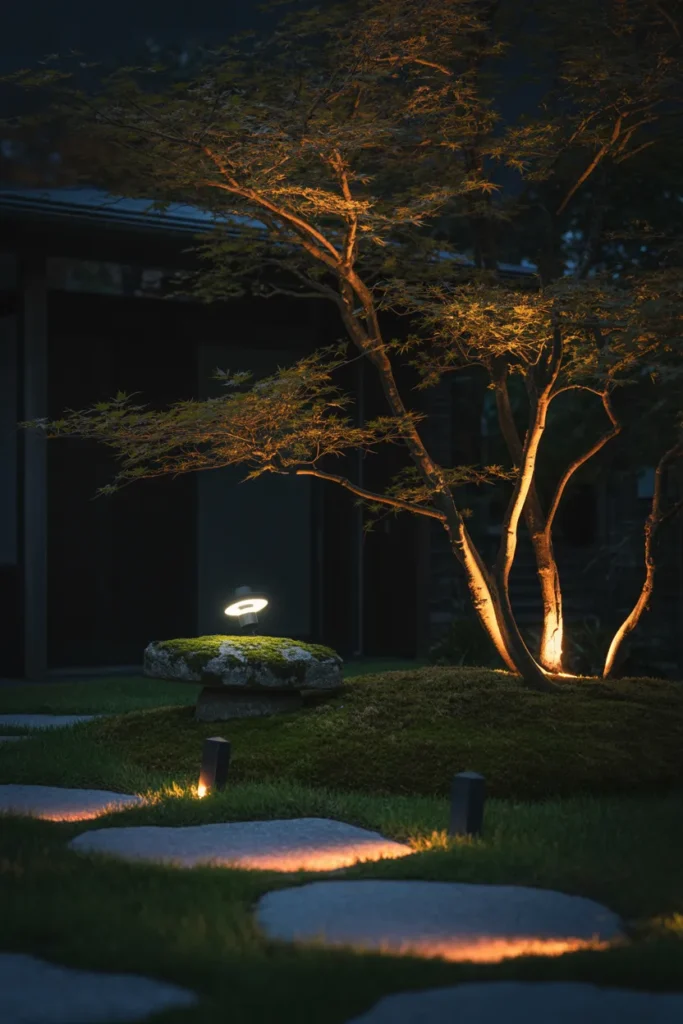The Night-Lit Japanese Garden That Looks as Good
