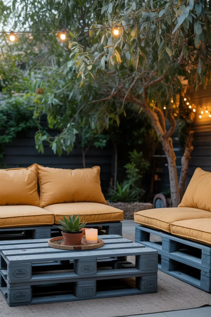 The Pallet Wood Furniture Setup That Delivers Rustic Style at Minimal Cost