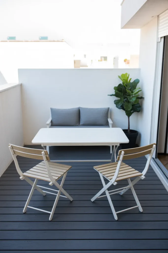 The Studio Apartment Patio Multipurpose Layout