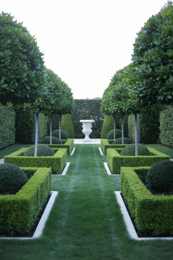 The Formal Symmetrical Garden Layout