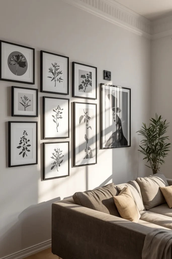Thrifted Frames Turned Into a Gallery Wall That Looks Custom
