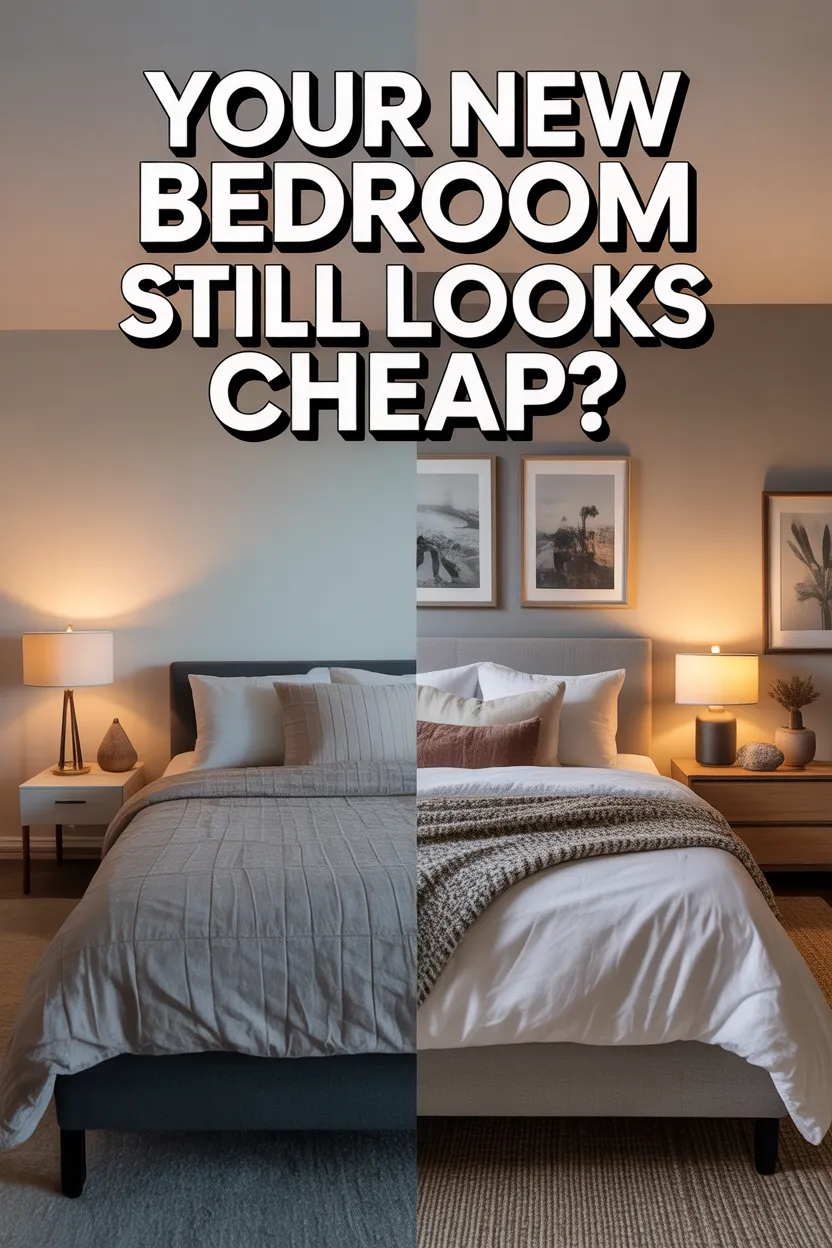 Why Your New Bedroom Still Looks Cheap