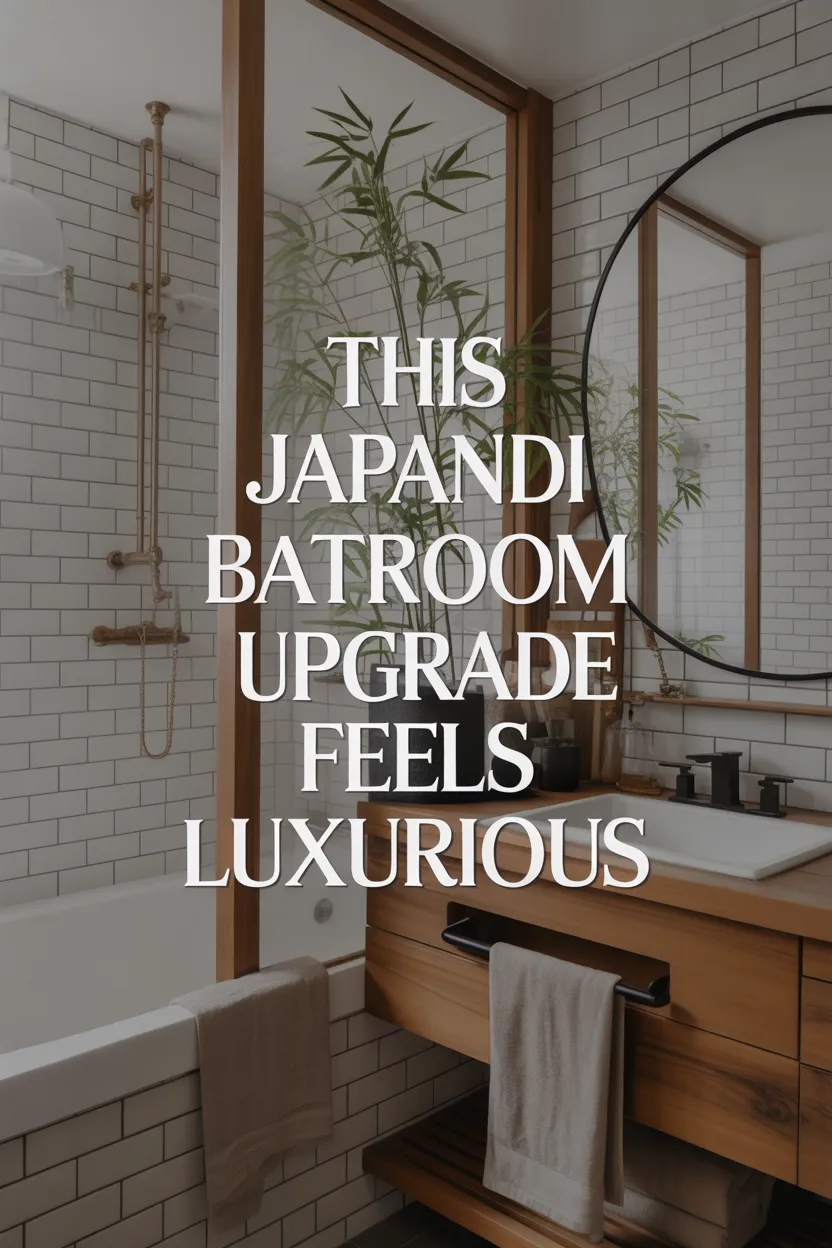 Zen Japandi Bathroom Ideas