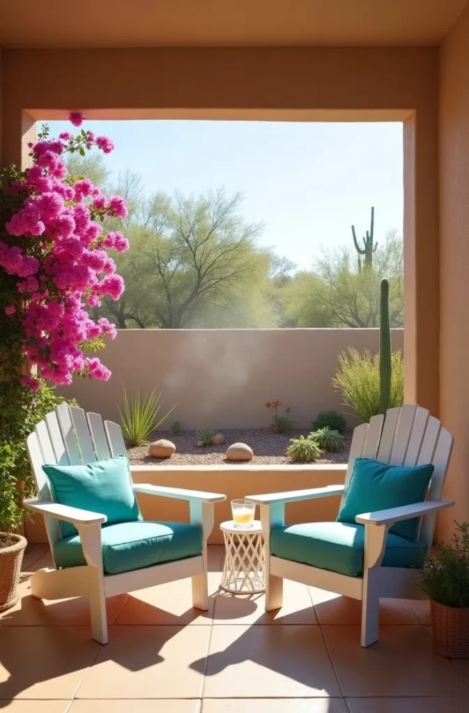 Add a Misting System Along the Porch Perimeter to Cool the Air by 10 to 20 Degrees