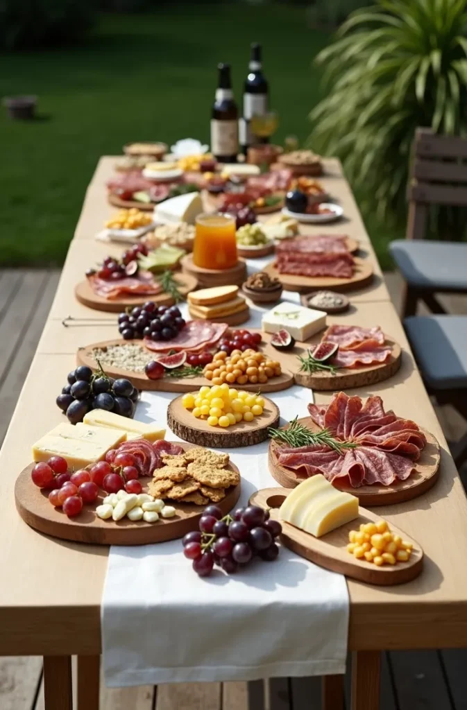 Backyard Grazing Table Setup That Feeds a Crowd Without Constant Hosting Effort