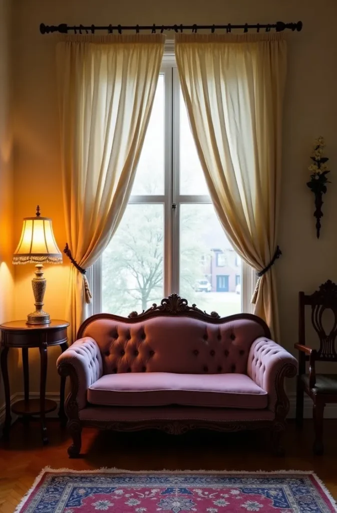 Choose Furniture With Carved Wood Legs and Curved Silhouettes