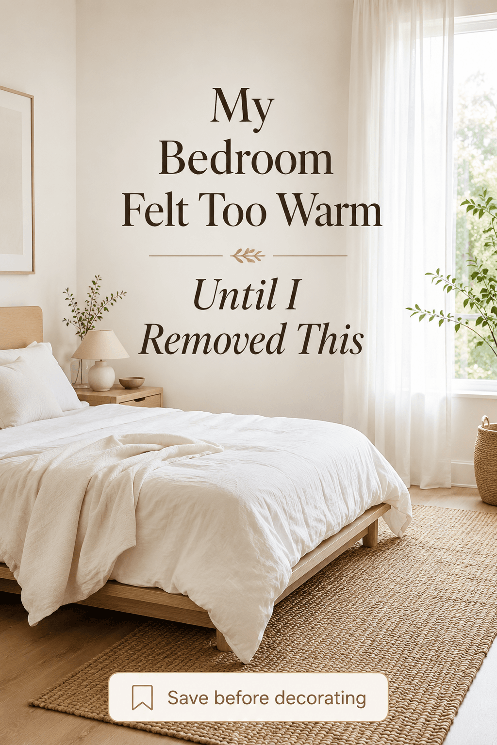 Cool Minimalist Summer Bedroom Ideas
