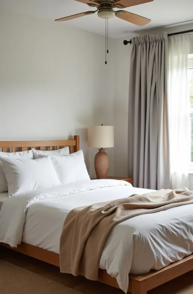 Create a Cooling Bedroom Sleep Environment Through Layered Textile Strategy