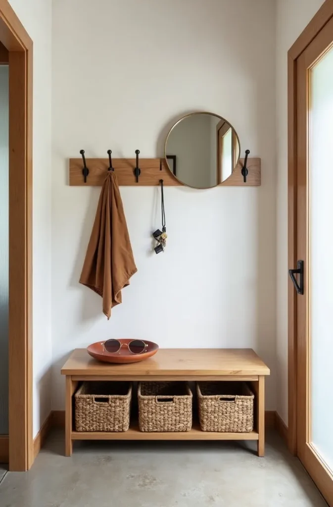 Create a Functional Entryway Drop Zone That Looks Styled, Not Cluttered
