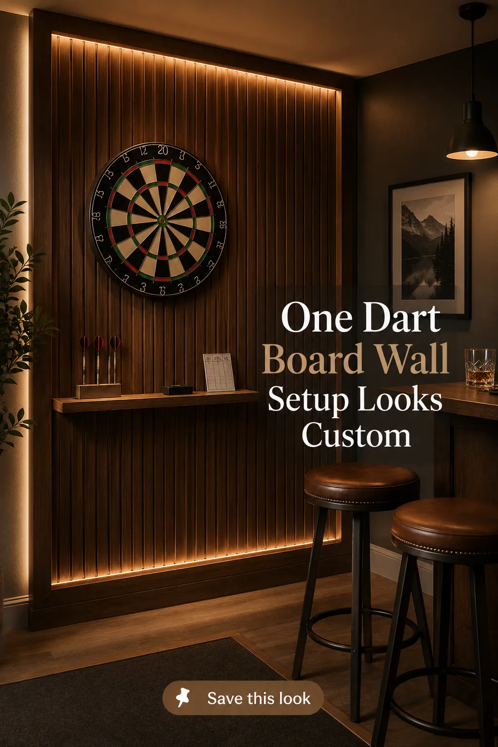 Dart Board Wall Setups