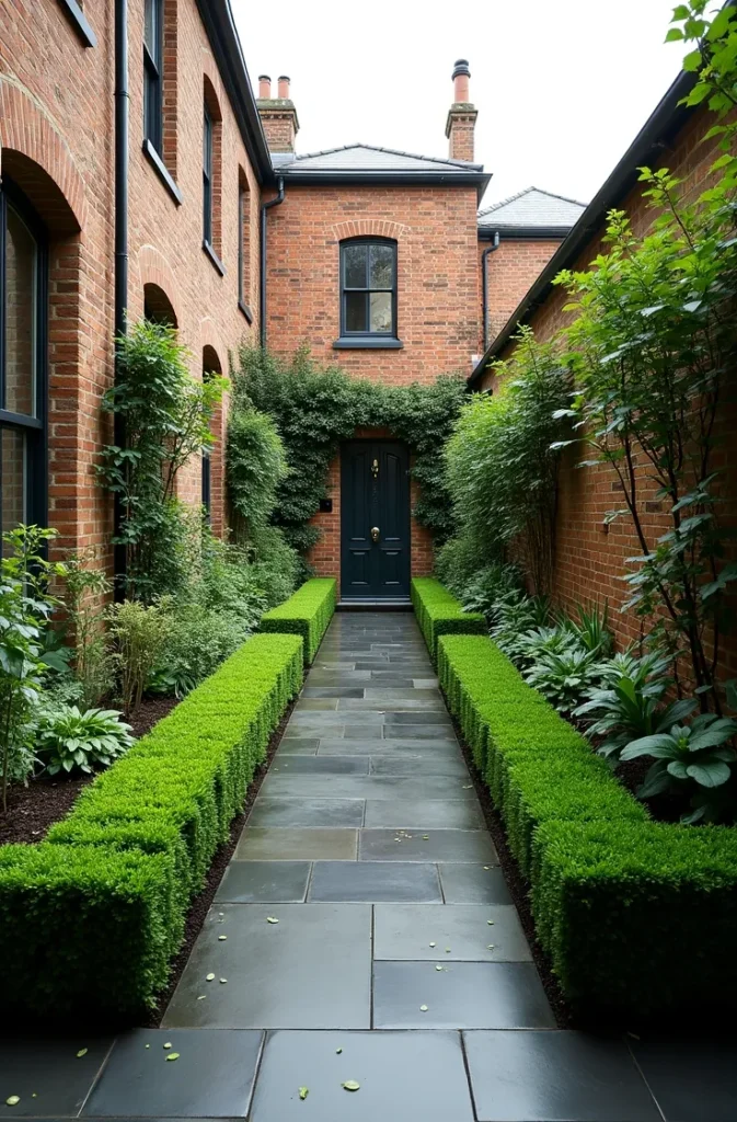 Design a U-Shaped Planting Bed Around Three Walls for Maximum Greenery