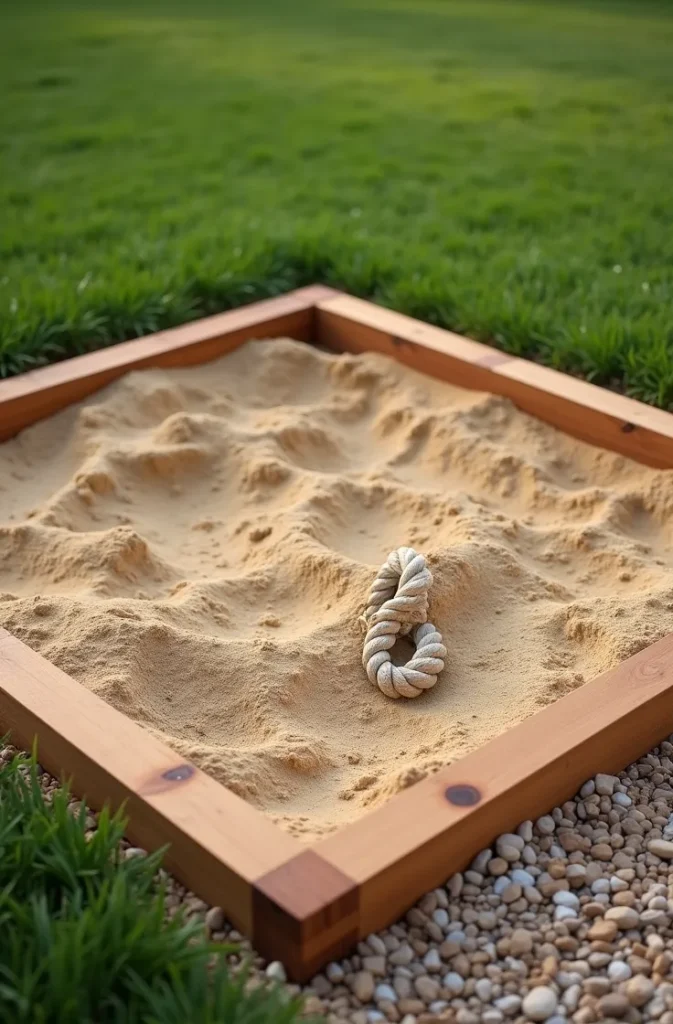 Digging Zone That Redirects Natural Dog Behavior