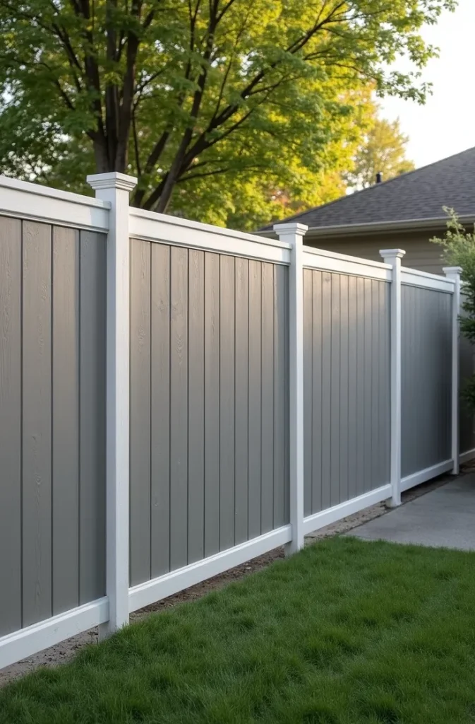 Dog-Ear Pallet Fence Panel With Cap Rail for a Polished Finish