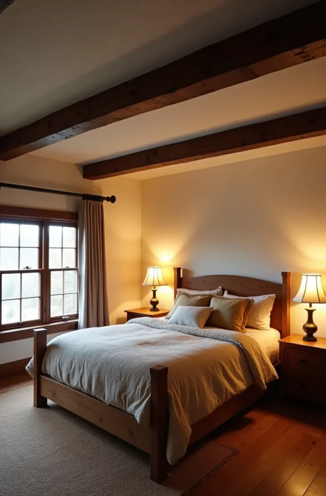 Exposed Ceiling Beams That Change the Entire Scale and Mood of the Room