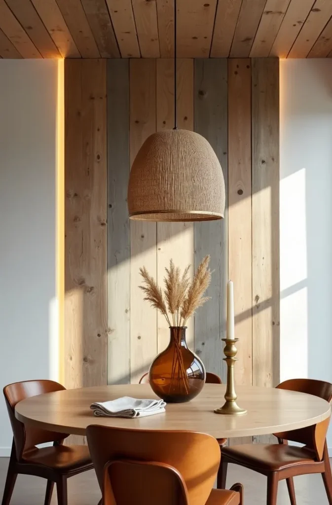 How a Reclaimed Wood Ceiling Accent Panel Costs Almost Nothing and Reads as a $10,000 Renovation