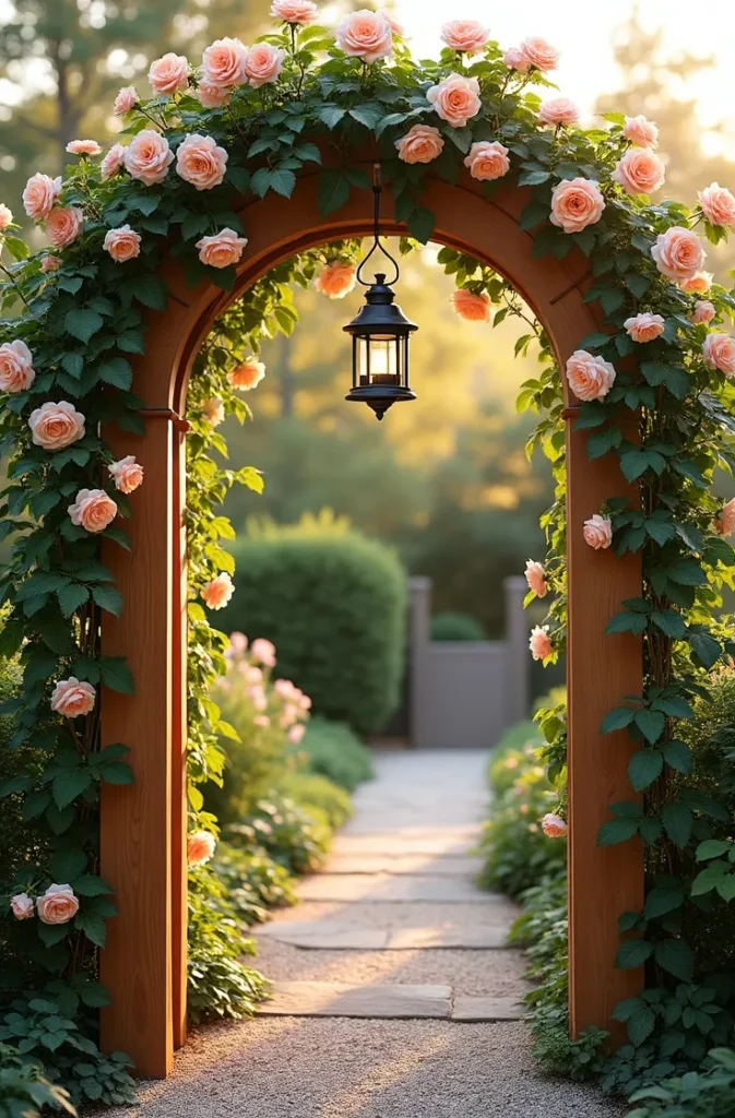 How to Build a Cedar Arch Trellis That Makes a Garden Gate Feel Like a Design Decision