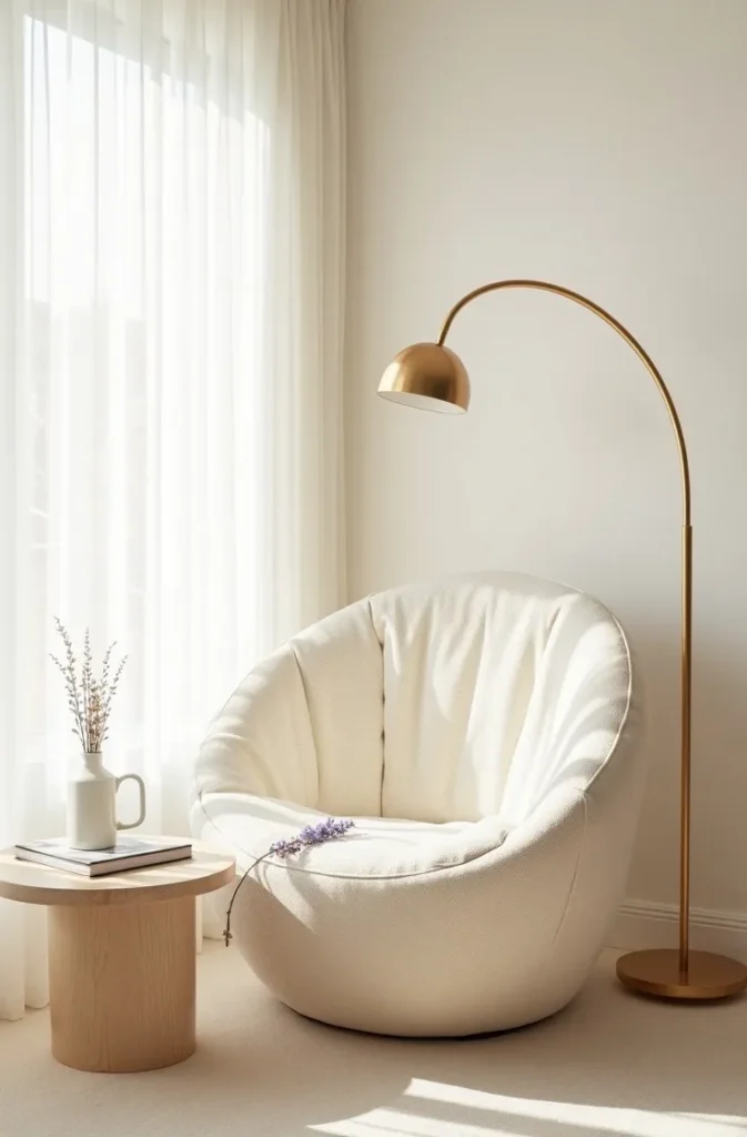 How to Create a Reading Corner That Feels Like a Summer Retreat in a Living Room That Has No Extra Space