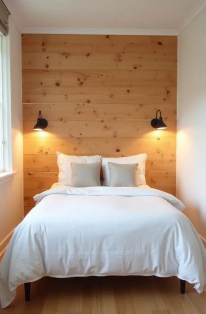 Install Knotty Pine on a Single Accent Wall to Add Warmth Without Commitment