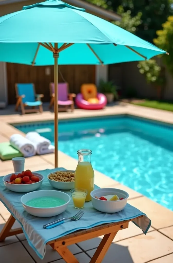 Kids Summer Pool Party Setup That Contains the Chaos Without Sacrificing Style