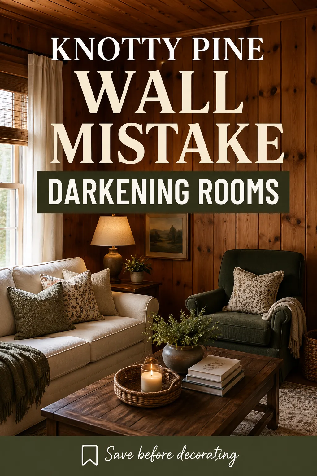 Knotty Pine Wall Ideas