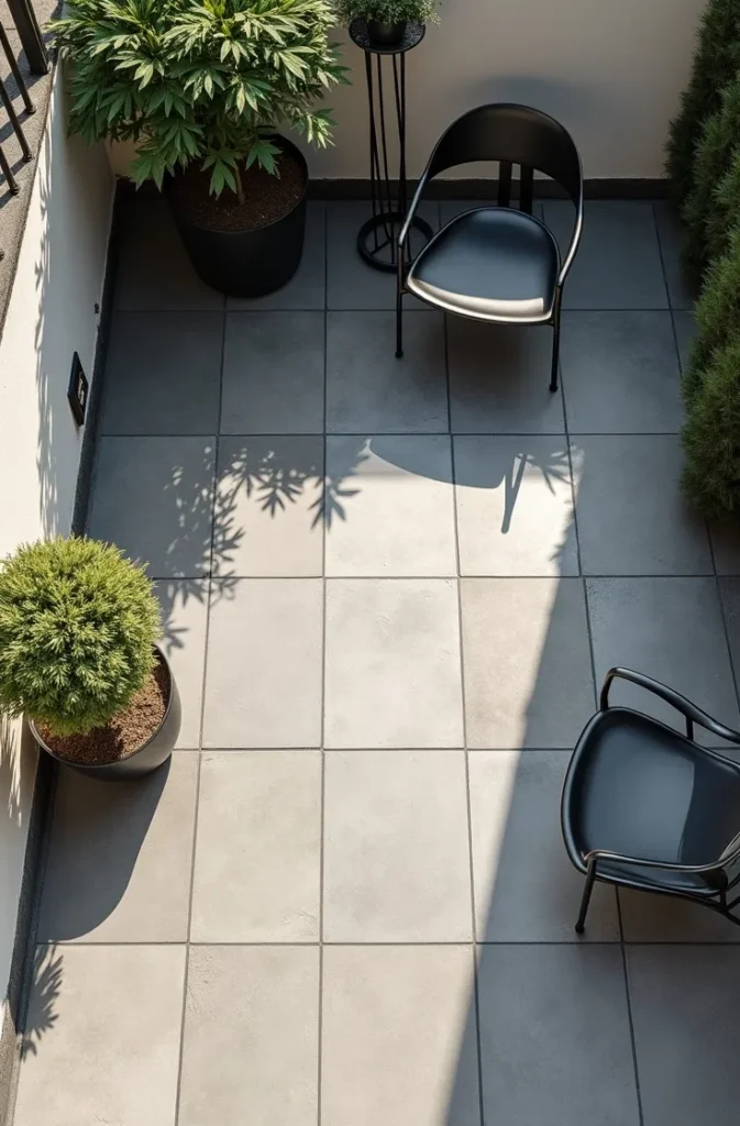 Lay Diagonal Paving to Make a Compact Courtyard Feel Wider