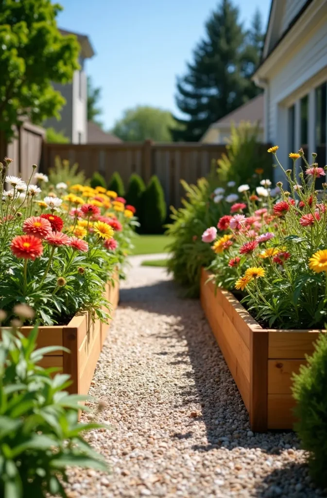 Raised Bed Flower Gardens for Yards With Poor Native Soil