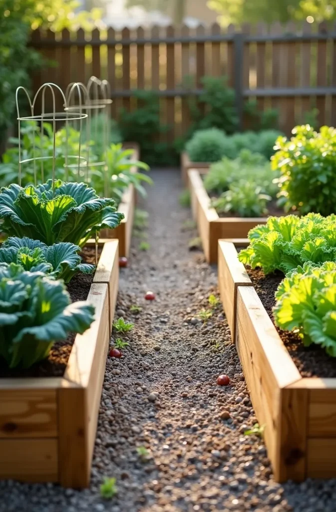 Raised Bed Vegetable Garden Layout That Maximizes Yield in a Small Footprint