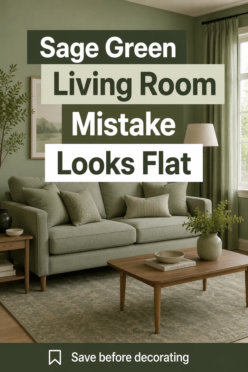 Sage Green Living Room Inspiration