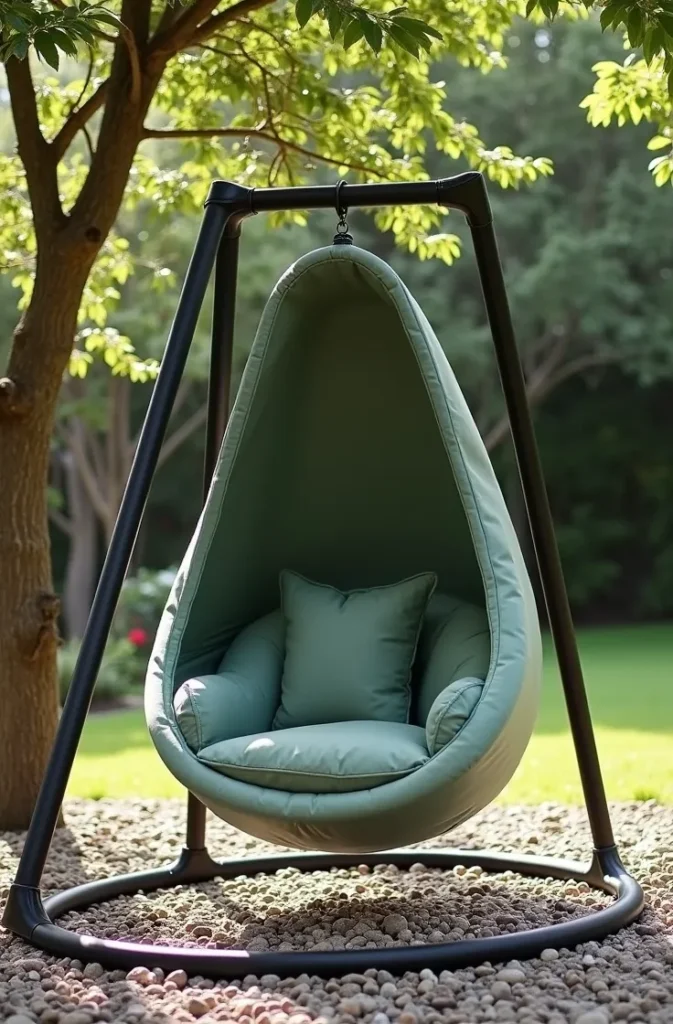 Sensory Swing Pod Set for Calming Backyard Spaces