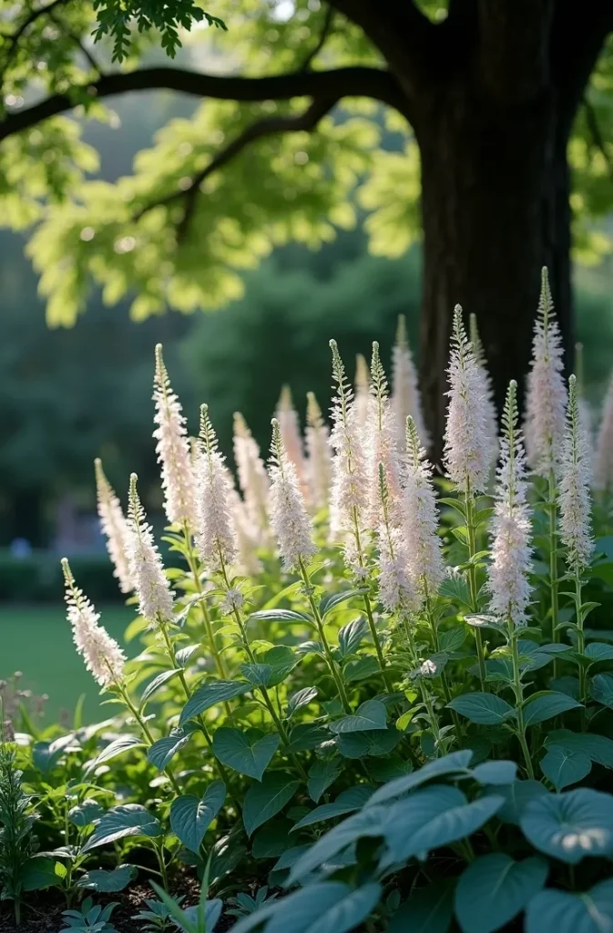 Shade Garden Flower Ideas That Actually Bloom Under Tree Canopy