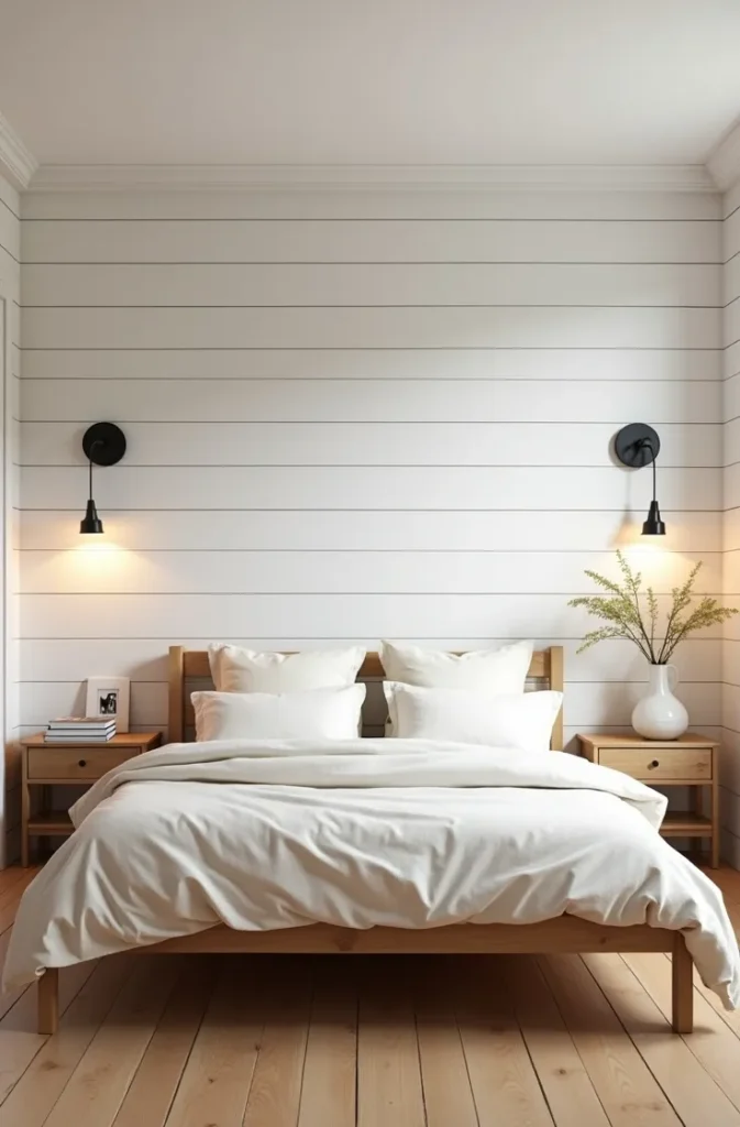 Shiplap or Board-and-Batten Walls That Add Texture Without Theming