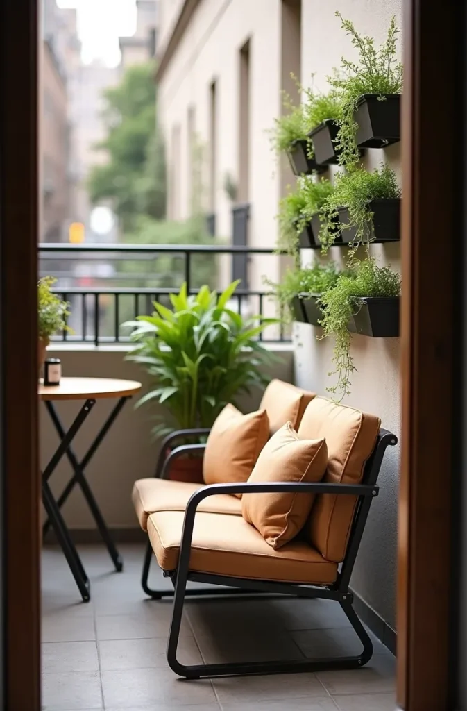 Small Balcony Relaxation Setup That Maximizes Every Square Foot