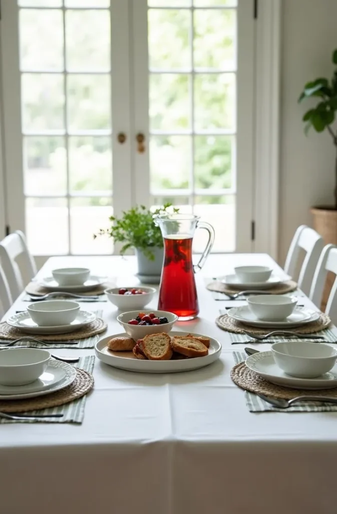 Style a Brunch Table Setup That Works From 10 AM to 2 PM Without Restyling
