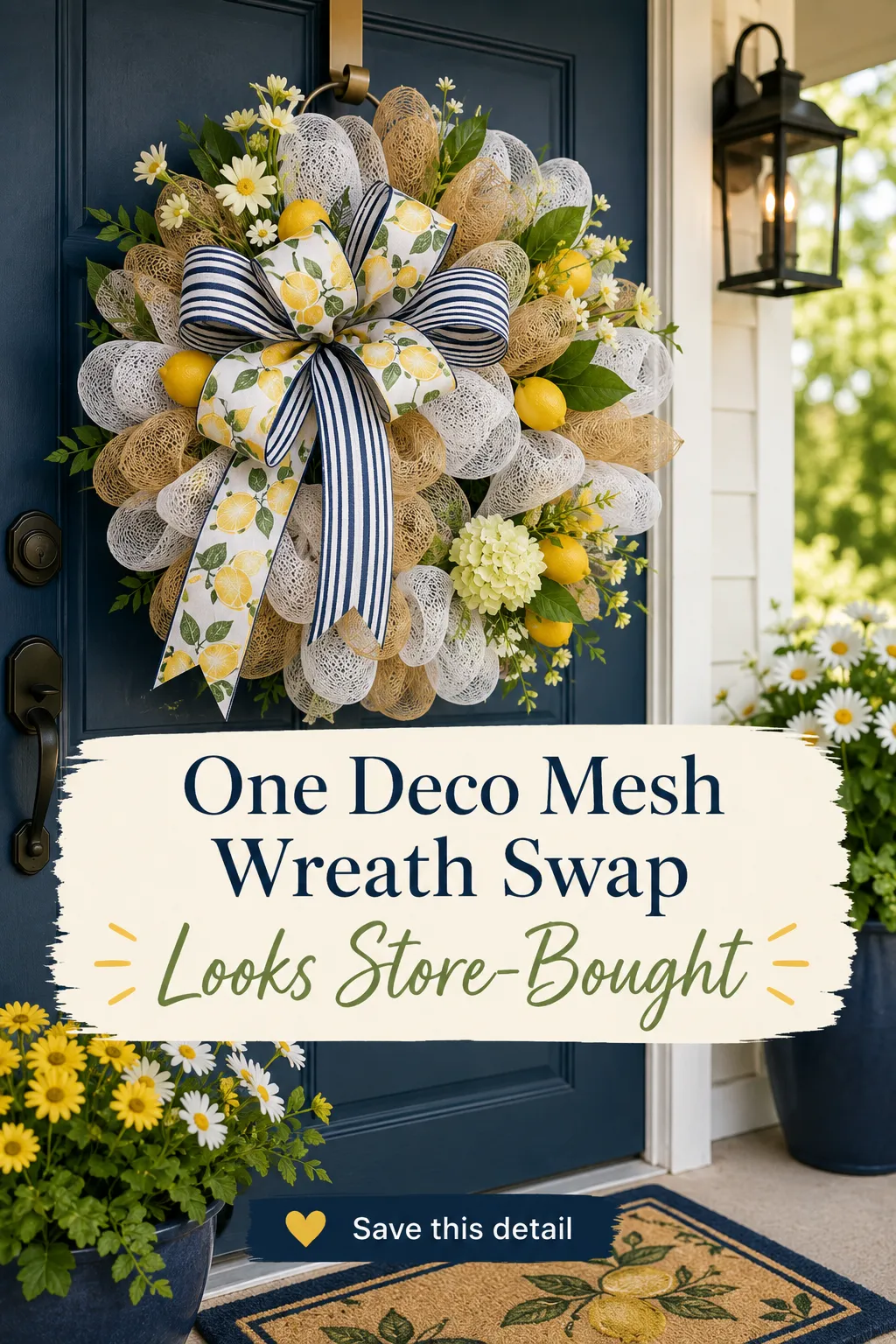 Summer Deco Mesh Wreaths