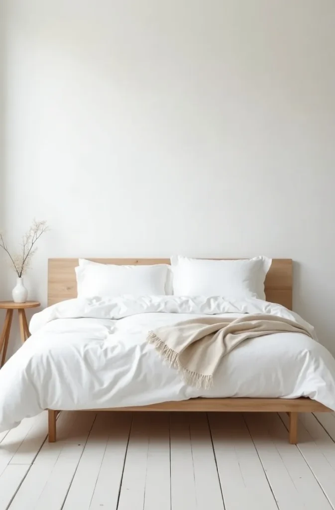 The All-White Linen Bed That Breathes Like a Second Window