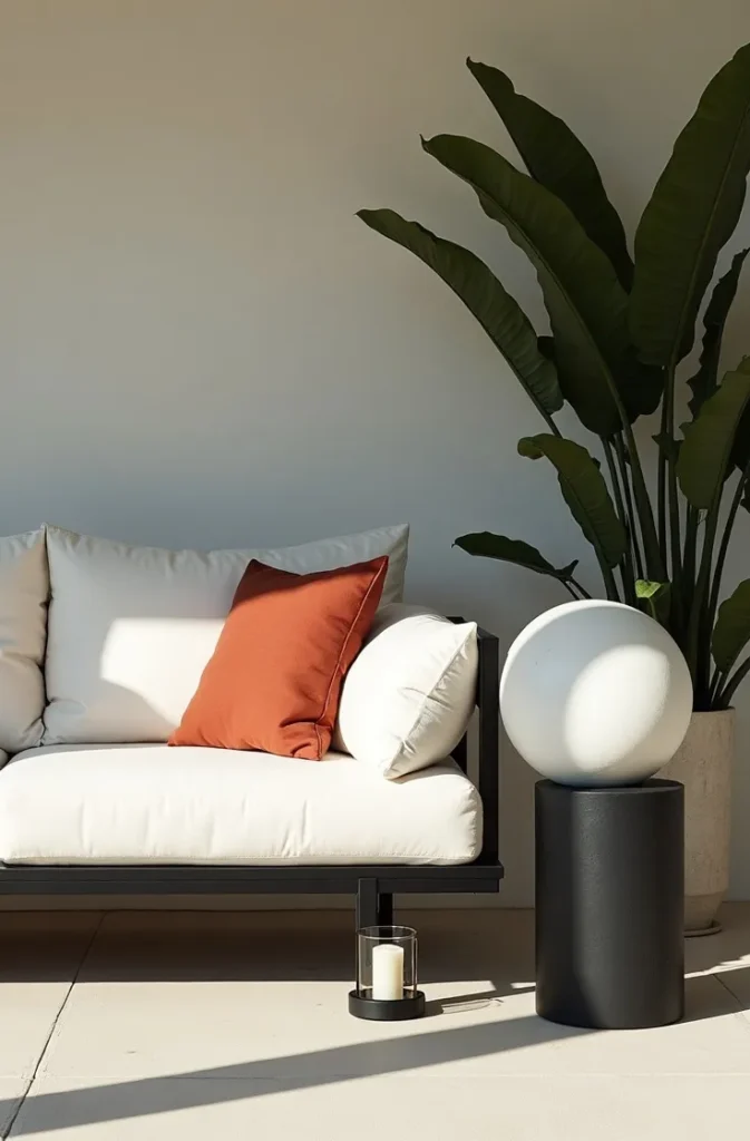 The All-White Outdoor Sofa Setup That Actually Stays Looking Good