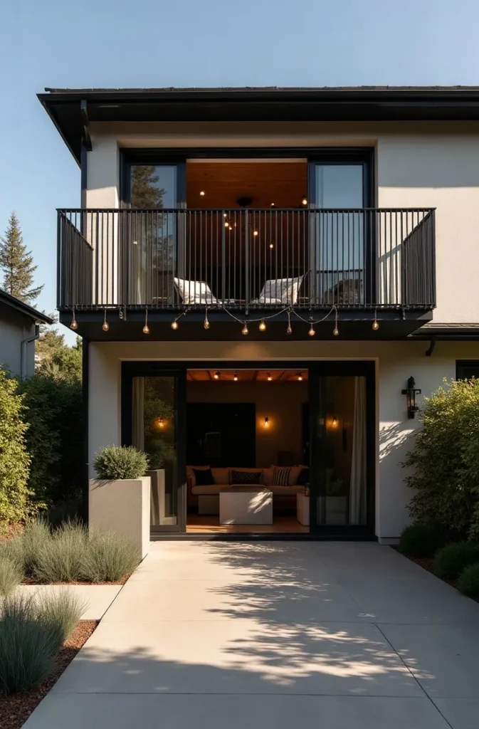 The Black Steel Flat Bar Railing That Costs Less Than You Think and Photographs Better Than Anything
